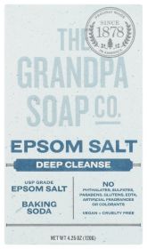 GRANDPAS: Soap Bar Epsom Salt, 4.25 oz