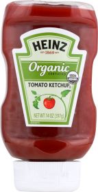 HEINZ: Organic Tomato Ketchup, 14 oz