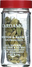 MORTON & BASSETT: Spices Cardamom, 0.9 oz