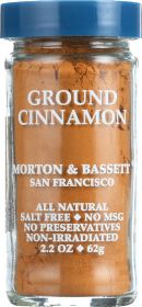 MORTON & BASSETT: Ground Cinnamon, 2.7 oz