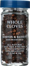 MORTON & BASSETT: Whole Cloves, 1.3 oz