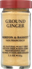 MORTON & BASSETT: Ground Ginger, 2.1 oz