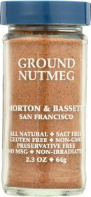 MORTON & BASSETT: Ground Nutmeg, 2.3 oz