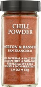 MORTON & BASSETT: Chili Powder, 1.9 oz