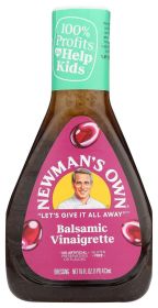 NEWMAN'S OWN: Dressing Balsamic Vinaigrette, 16 oz