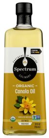 SPECTRUM NATURALS: Organic Canola Oil High Heat, 32 oz