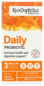 KYOLIC: Kyo-Dophilus Digestion And Immune Health Restore Balance Protect, 90 Capsules