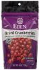 EDEN FOODS: Organic Dried Cranberries Apple Sweetened, 4 oz