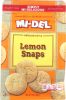 MIDEL: Cookies Snap Lemon, 10 oz