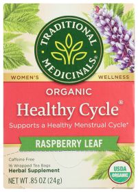 TRADITIONAL MEDICINALS: Healthy Cycle Tea, 16 Tea Bags, 0.85 oz