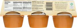 SANTA CRUZ: Organic Apple Apricot Sauce Cups 6x4oz Cups, 24 oz