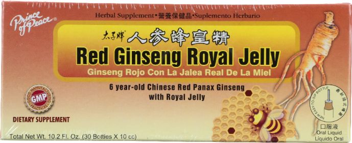 PRINCE OF PEACE: Red Ginseng Royal Jelly, 30 Bottles