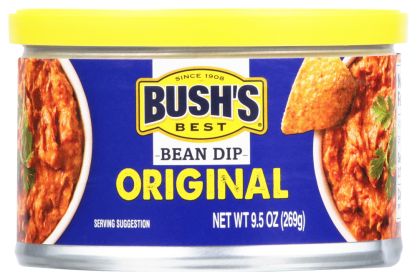 BUSHS BEST: Dip Bean Original, 9.5 oz