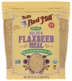 BOBS RED MILL: Organic Golden Flaxseed Meal, 32 oz