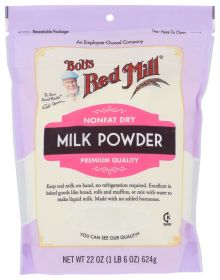 BOB'S RED MILL: Non-Fat Dry Milk Powder, 22 oz