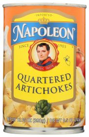 NAPOLEON: Artichoke Quartered, 13.75 oz