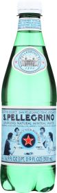 SAN PELLEGRINO: Sparkling Mineral Water Plastic Bottle, 500 ml