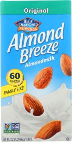 BLUE DIAMOND: Almond Breeze Almond Milk Original, 64 oz