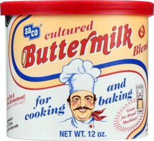 SACO: Cultured Buttermilk Blend For Cooking And Baking, 12 oz