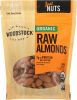 WOODSTOCK: Almonds Raw Organic, 7.5 oz