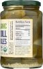 WOODSTOCK: Pickles Dill Whole Kosher Organic, 24 oz