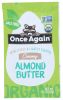 ONCE AGAIN: Almond Butter Squeeze Pack Light Toasted Organic, 1.15 oz