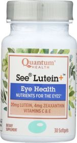 QUANTUM: See Lutein Softgels, 30 sg