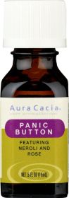 AURA CACIA: Essential Solutions Panic Button, 0.5 oz