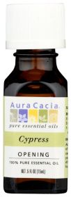 AURA CACIA: 100% Pure Essential Oil Cypress, 0.5 Oz