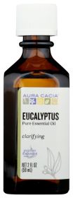 AURA CACIA: 100% Pure Essential Oil Eucalyptus, 2 Oz