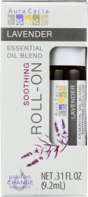 AURA CACIA: Oil Essential Roll-on Lavender, 0.31 oz