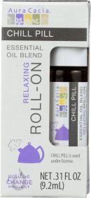 AURA CACIA: Oil Essential Roll Chill Pill, 0.31 oz