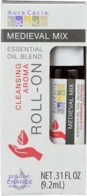 AURA CACIA: Oil Essential Roll-on Medieval, 0.31 oz