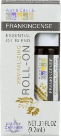 AURA CACIA: Oil Essential Roll-on Frankincense, 0.31 oz