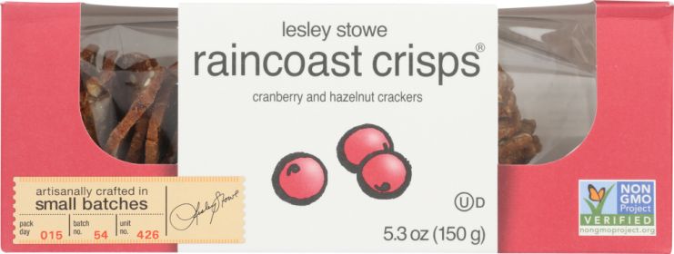 LESLEY STOWE: Cranberry and Hazelnut, 5.3 oz