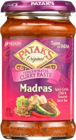 PATAKS: Paste Curry Madras, 10 oz