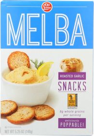 OLD LONDON: Roasted Garlic Melba Snacks, 5.25 oz