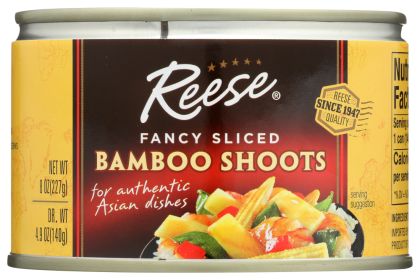 REESE: Bamboo Shoots Fancy Sliced, 8 oz