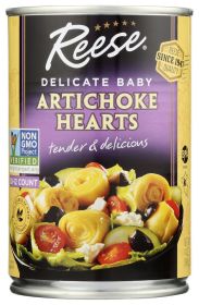 REESE: Artichoke Hearts Extra Small Size, 14 Oz