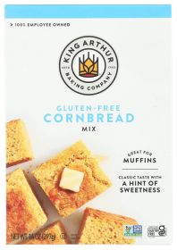 KING ARTHUR: Gluten-Free Cornbread Mix, 14 oz