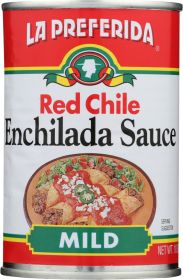 LA PREFERIDA: Red Chile Mild Enchilada Sauce, 10 oz