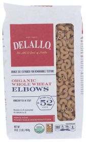 DELALLO: Organic Elbows Pasta No. 52, 16 oz