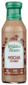 WALDEN FARMS: Calorie Free Mocha Coffee Creamer, 12 oz