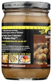 WALDEN FARMS: Whipped Peanut Spread Creamy, 12 oz