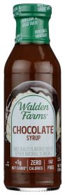 WALDEN FARMS: Calorie Free Chocolate Syrup, 12 oz