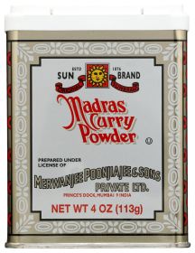 SUN BRAND: Madras Curry Powder, 4 oz