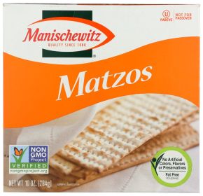 MANISCHEWITZ: Matzos Unsalted, 10 Oz