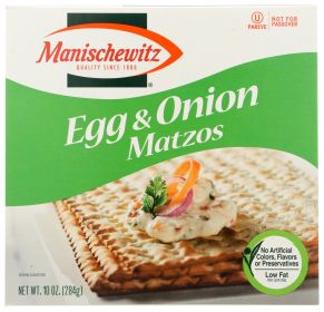 MANISCHEWITZ: Matzo Egg & Onion, 10 oz