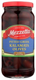 MEZZETTA: Pitted Greek Kalamata Olives, 9.5 oz