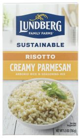 LUNDBERG: Risotto Gluten Free Creamy Parmesan, 5.5 Oz